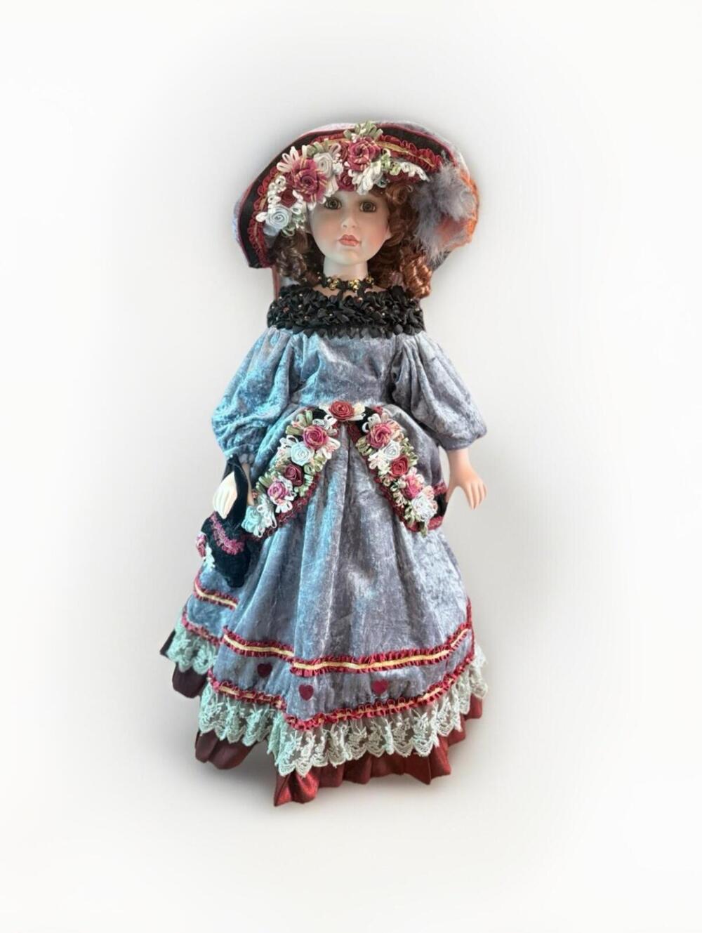 Vintage Porcelain Doll Monique 28"Artist William Tung Tuss Series 2002 125/5000